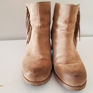 BOC fringe suede boots